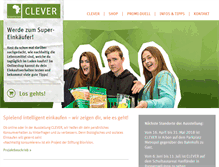 Tablet Screenshot of clever-konsumieren.ch